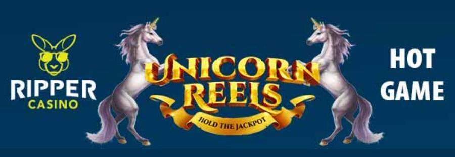Try Out The Pokie Of The Month "Unicorn Reels" At Ripper Online Casino
