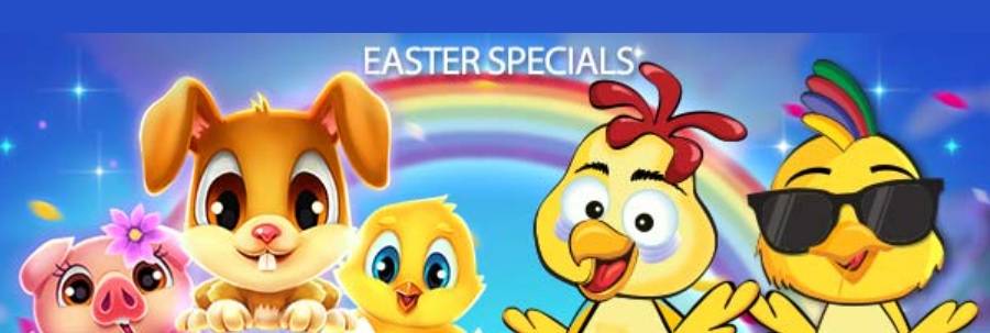 Get 500% Up To $2000 + 50 Free Spins This Easter 2023